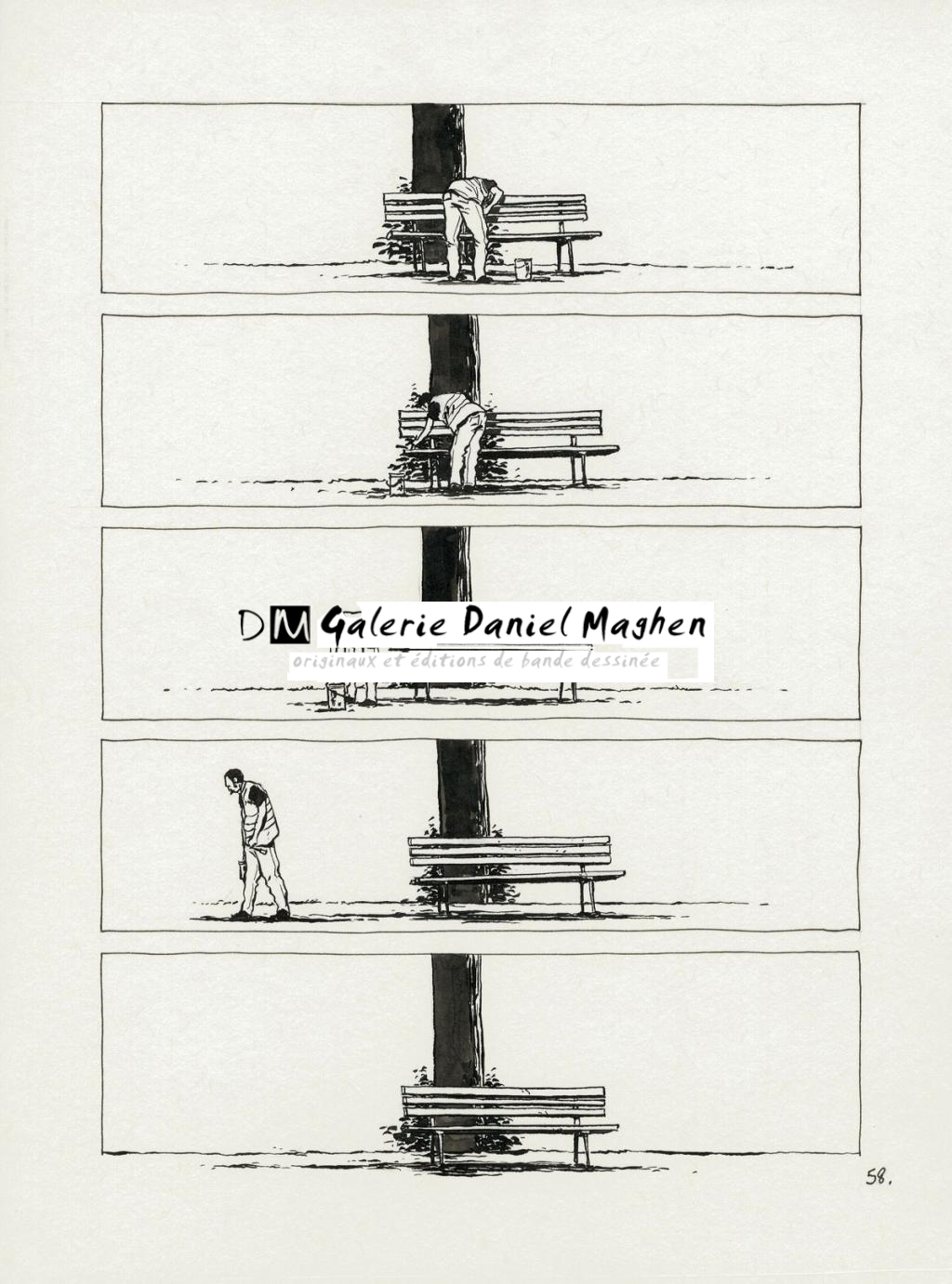 planche originale - Christophe Chabouté - Encre de Chine - 2779