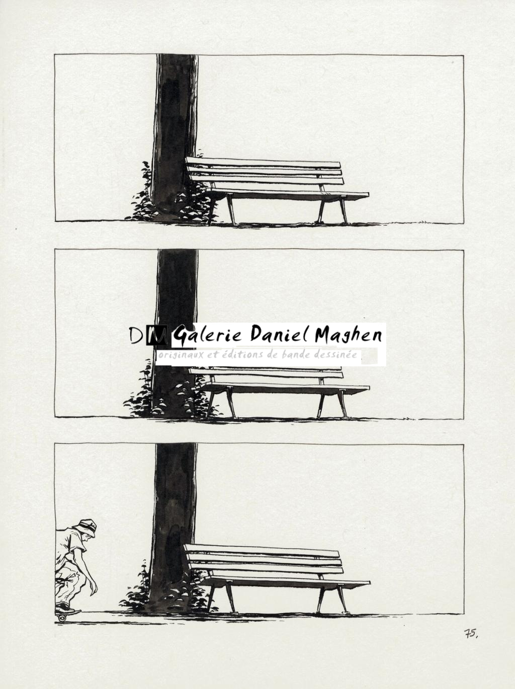 planche originale - Christophe Chabouté - Encre de Chine - 2758