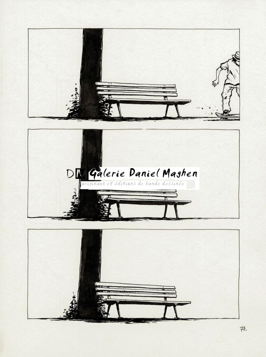 planche originale - Christophe Chabouté - Encre de Chine - 2759