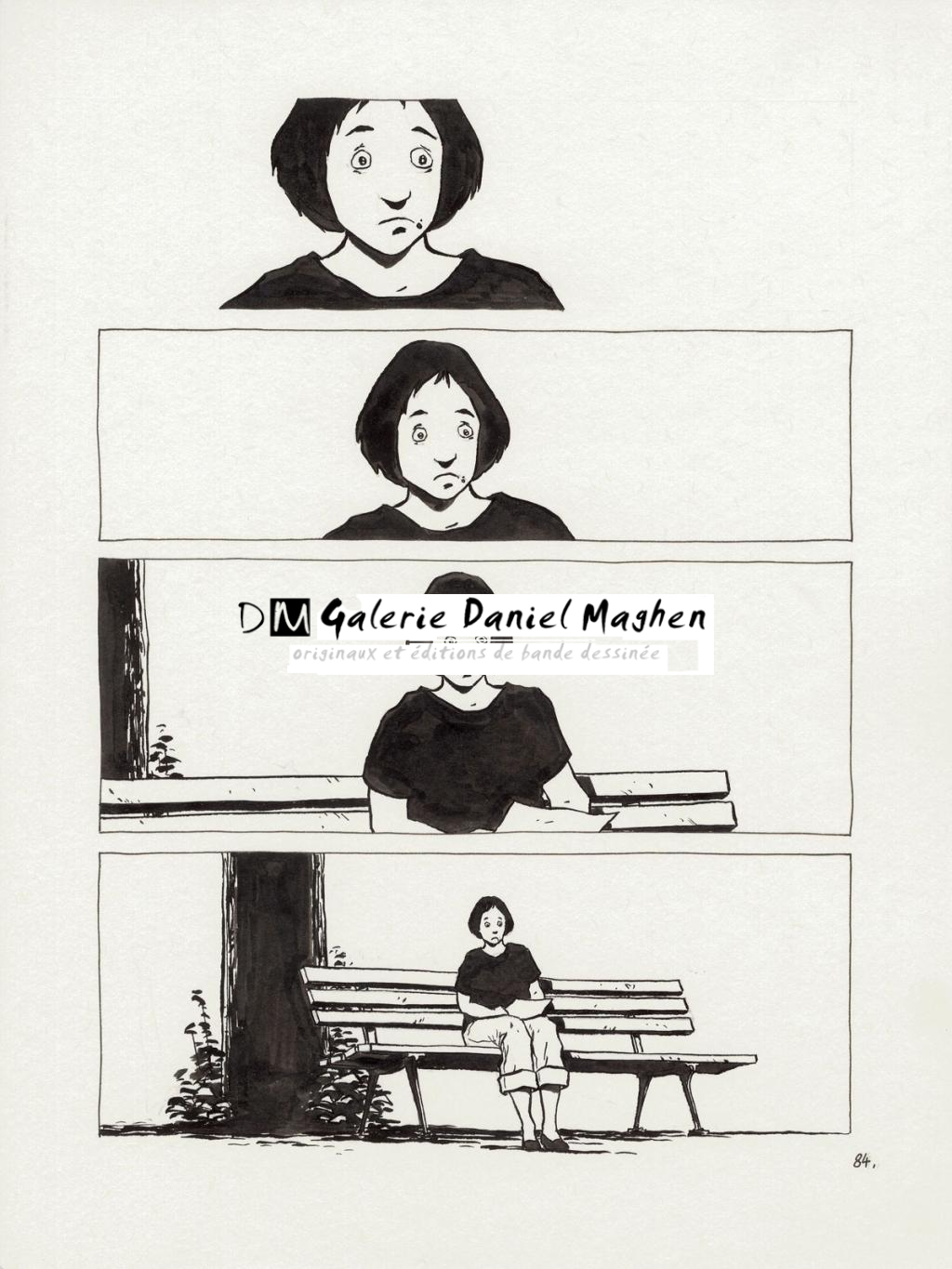 planche originale - Christophe Chabouté - Encre de Chine - 2760