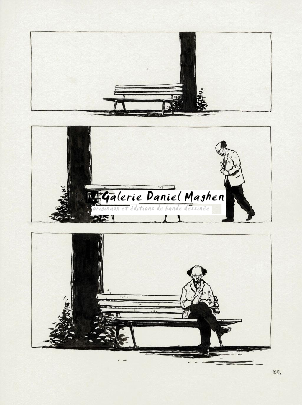 planche originale - Christophe Chabouté - Encre de Chine - 2762