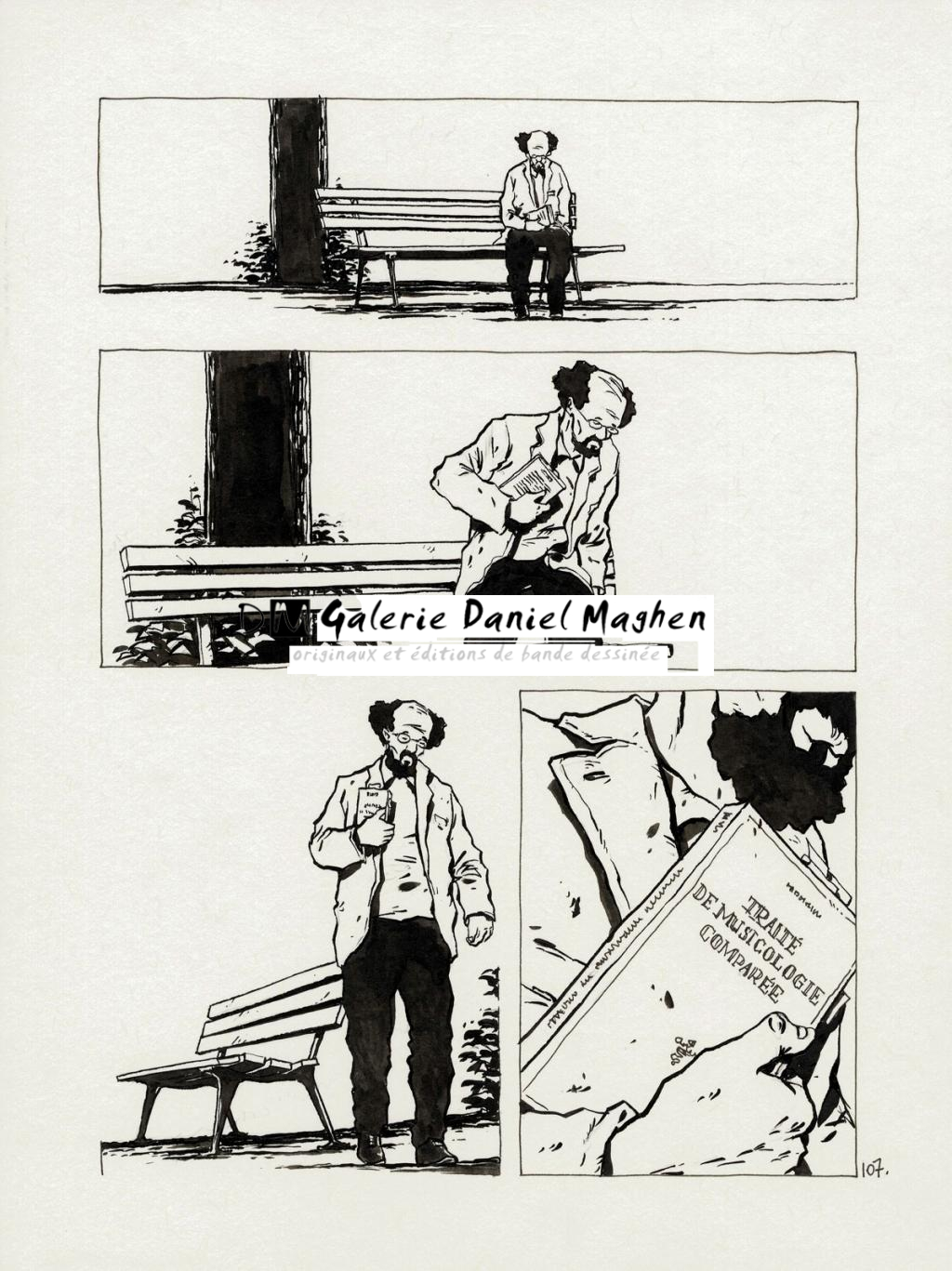 planche originale - Christophe Chabouté - Encre de Chine - 2765