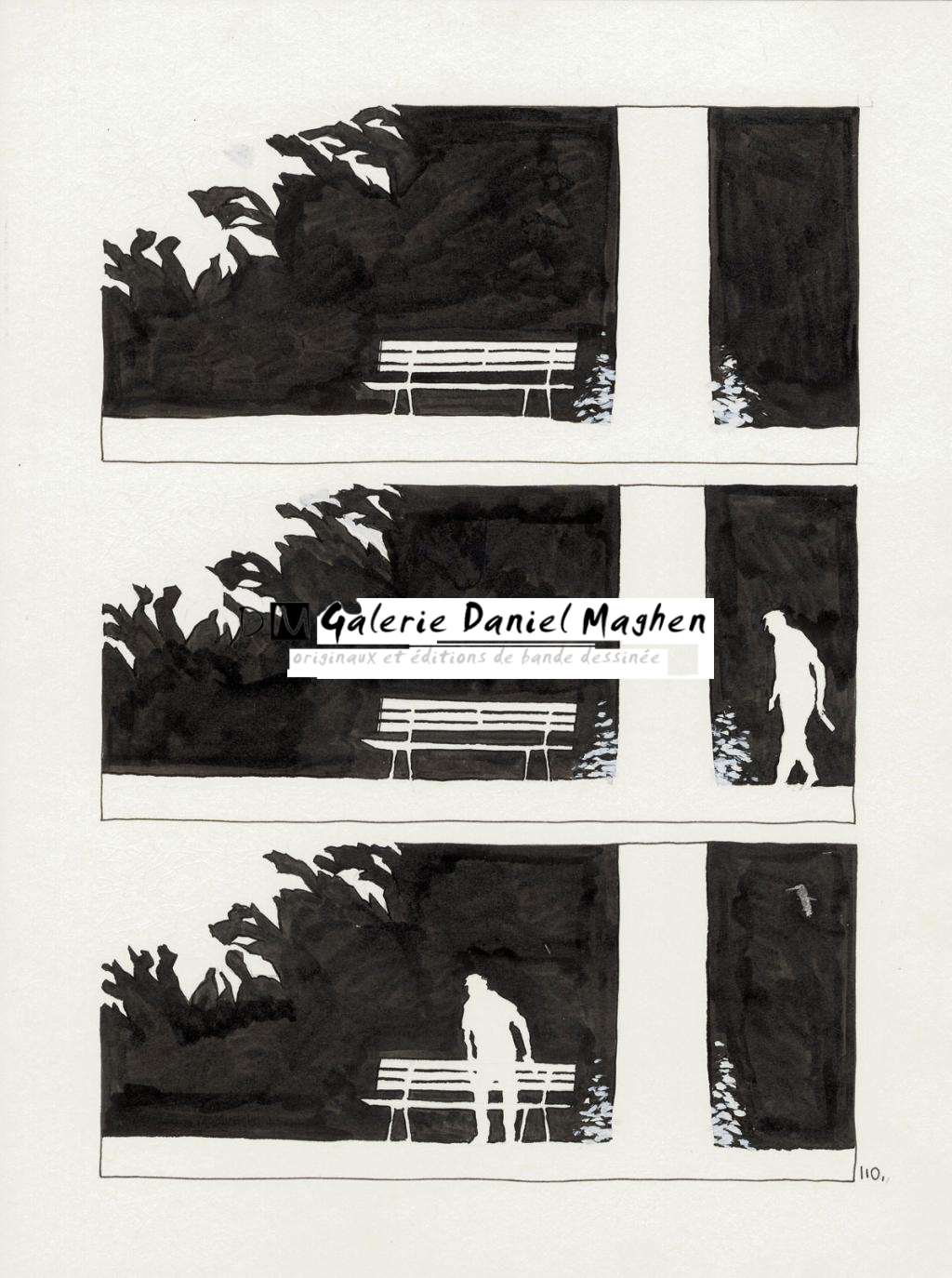 planche originale - Christophe Chabouté - Encre de Chine - 2766