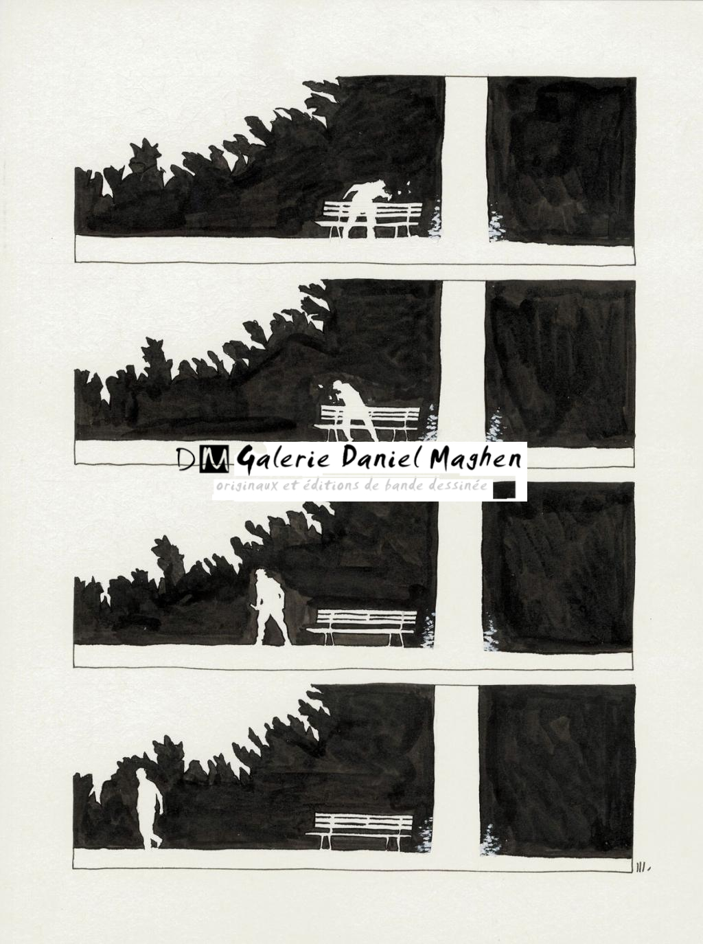 planche originale - Christophe Chabouté - Encre de Chine - 2767