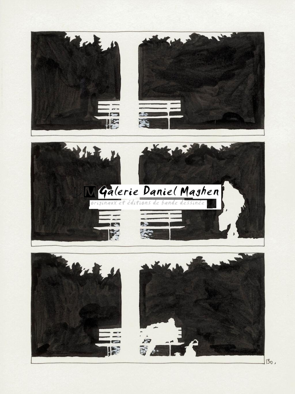 planche originale - Christophe Chabouté - Encre de Chine - 2778