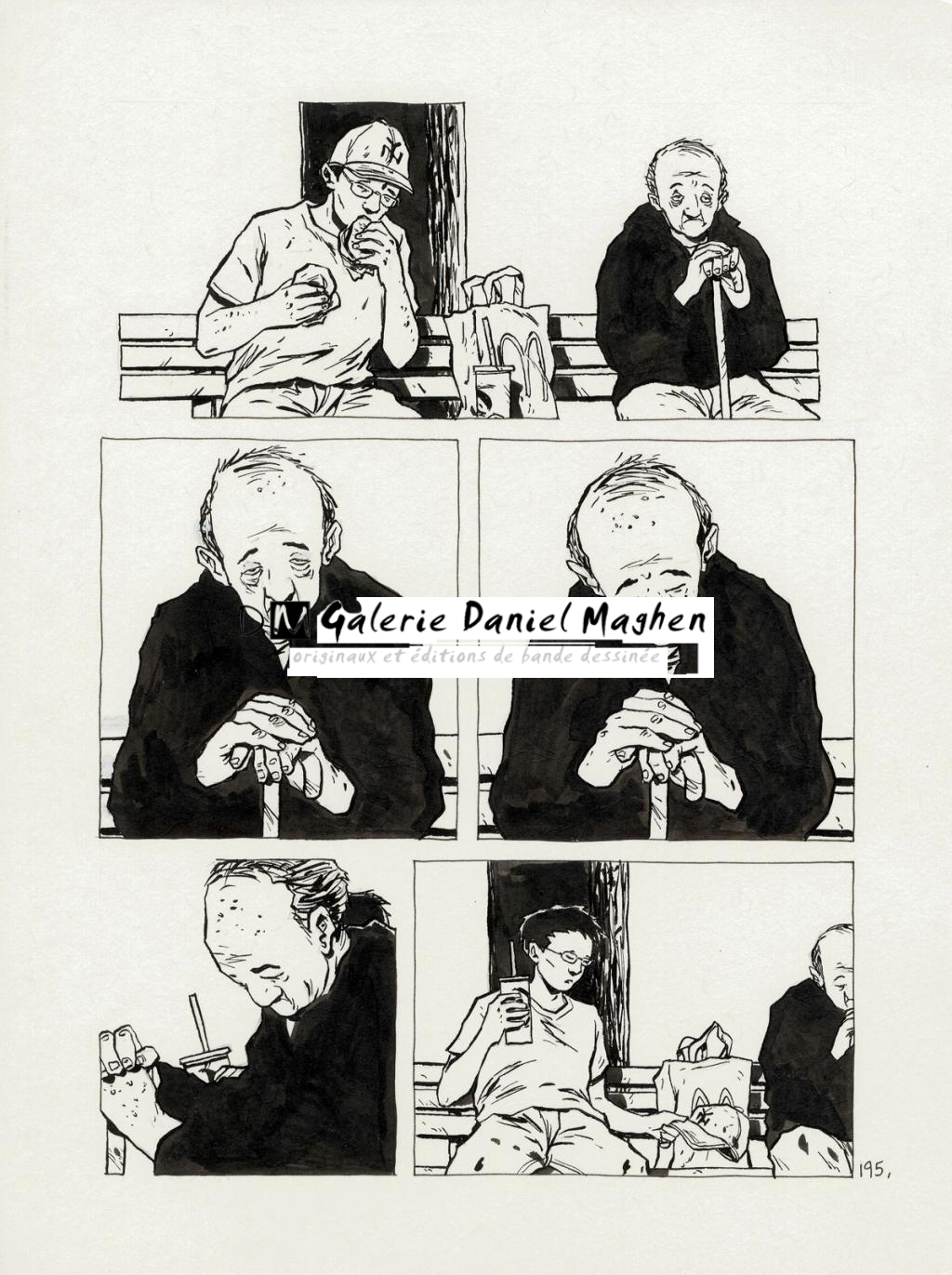 planche originale - Christophe Chabouté - Encre de Chine - 2775