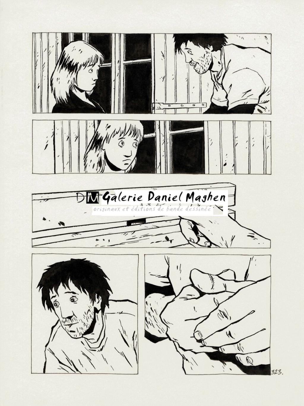 planche originale - Christophe Chabouté - Encre de Chine - 2769