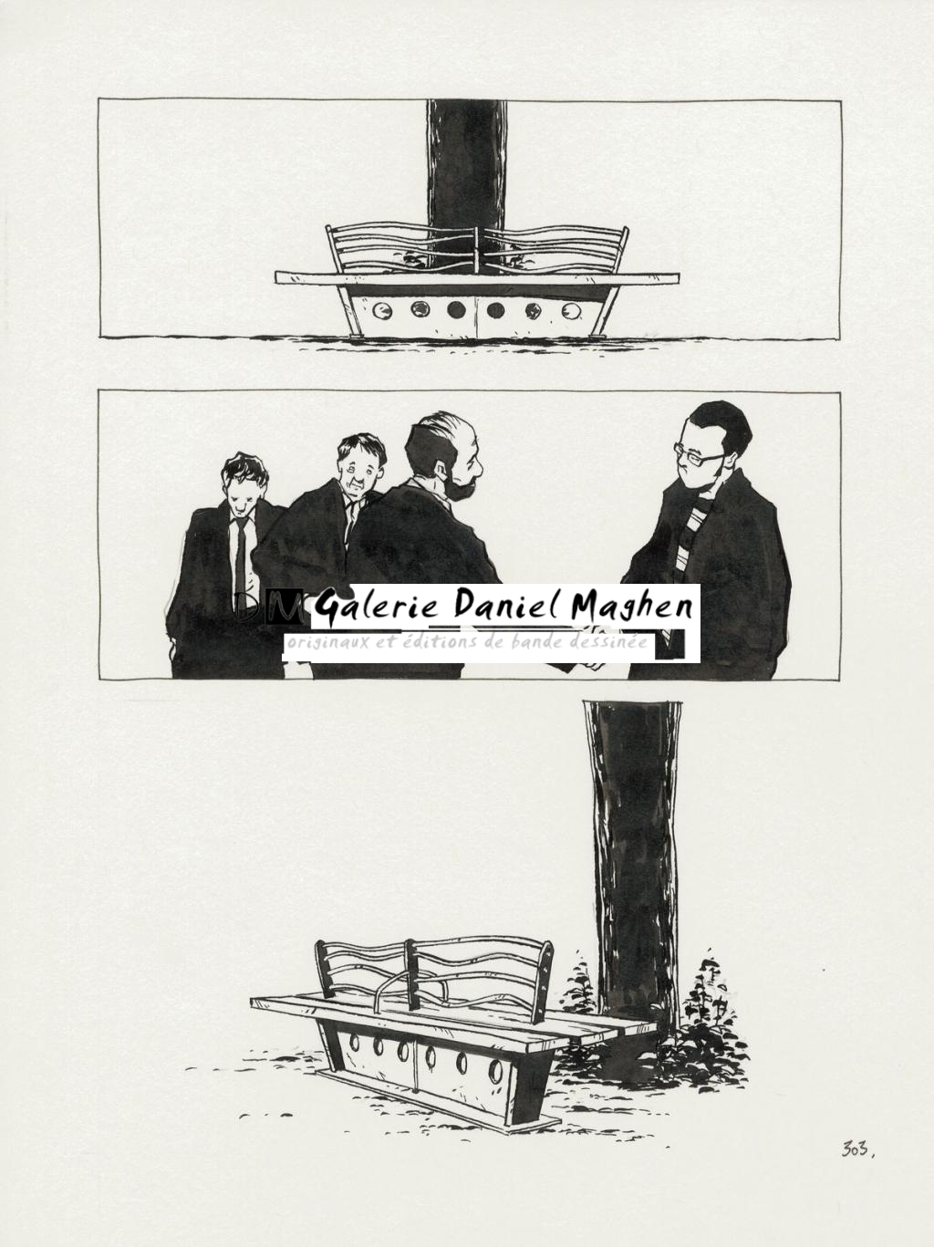 planche originale - Christophe Chabouté - Encre de Chine - 2799