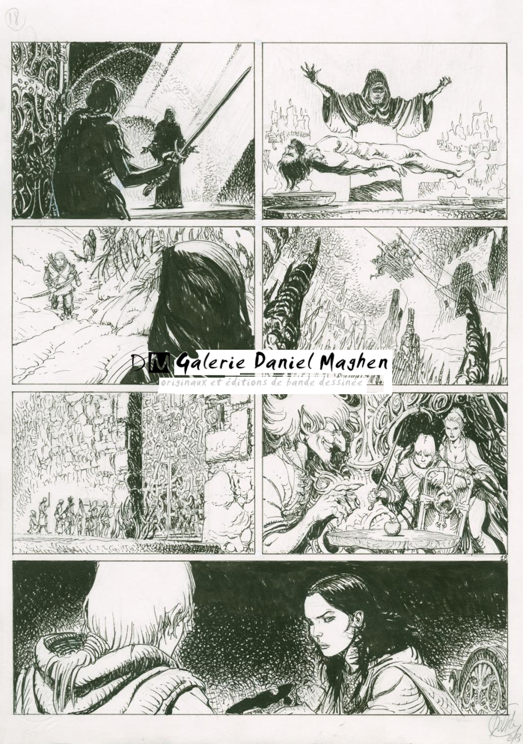 planche originale - Giulio De Vita - Encre de Chine sur papier - 2787