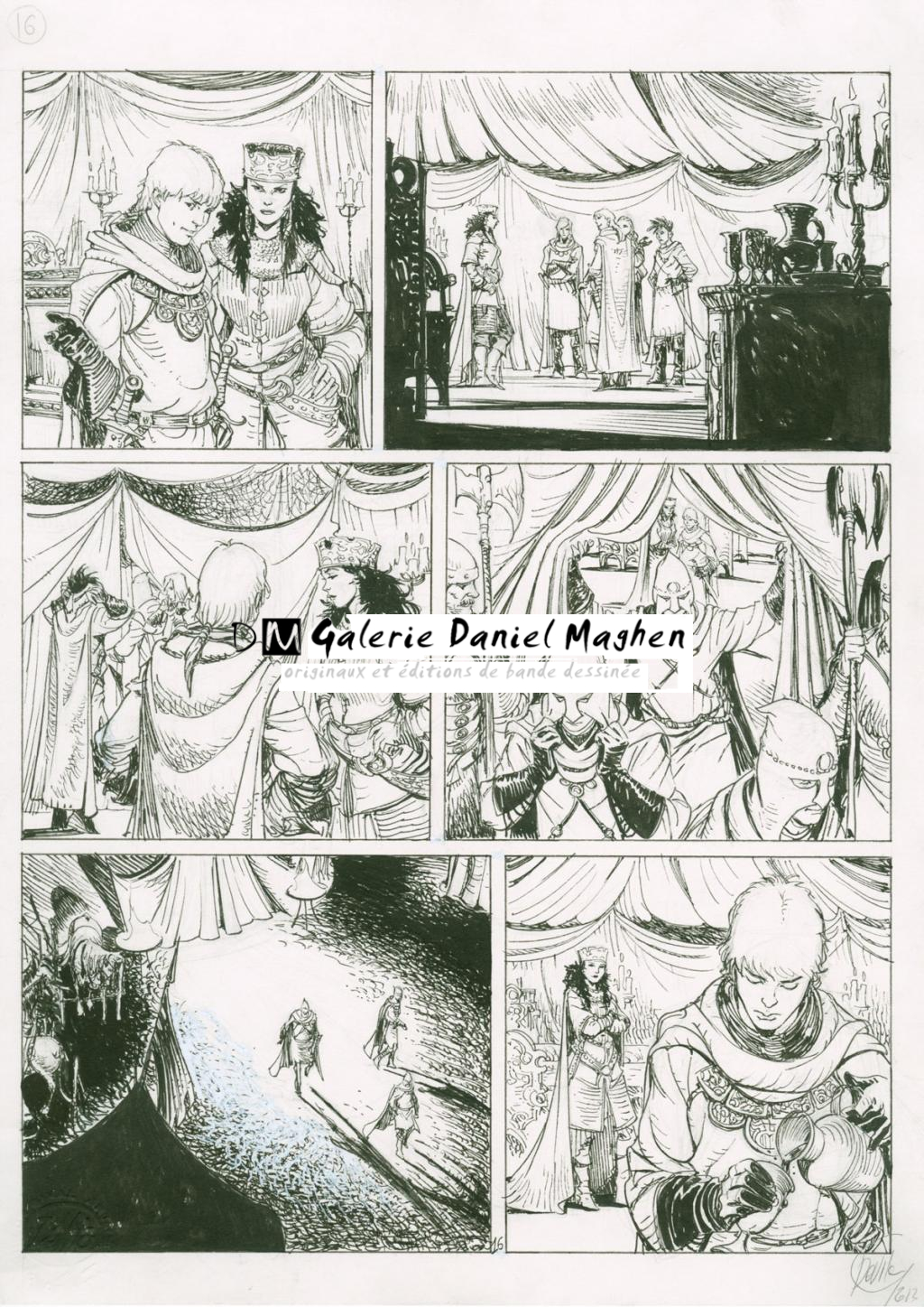 planche originale - Giulio De Vita - Encre de Chine sur papier - 2789