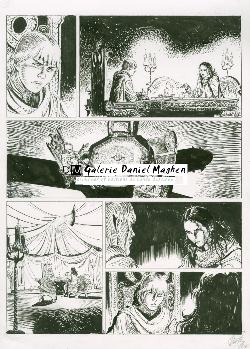 planche originale - Giulio De Vita - Encre de Chine sur papier - 2790