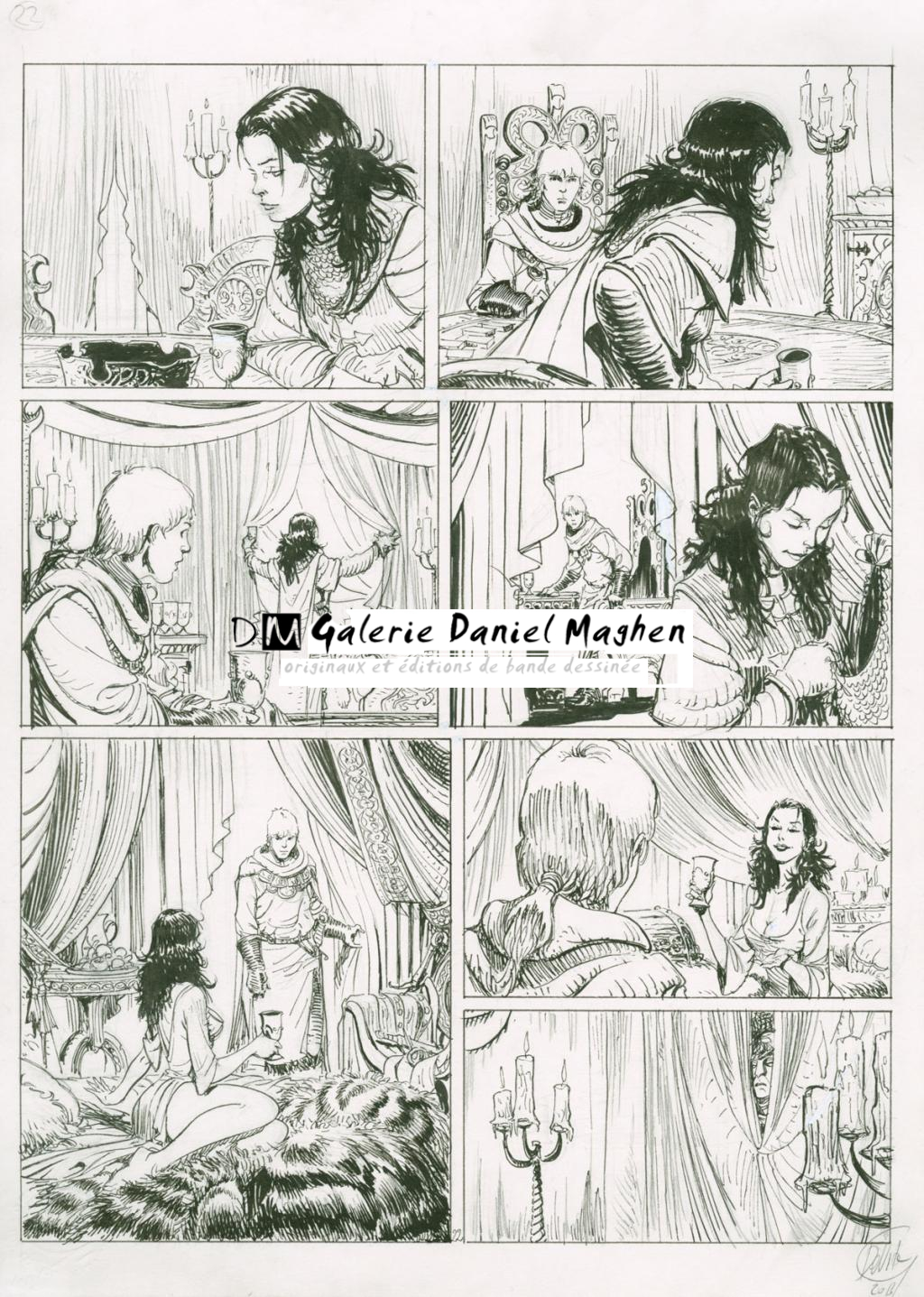 planche originale - Giulio De Vita - Encre de Chine sur papier - 2791