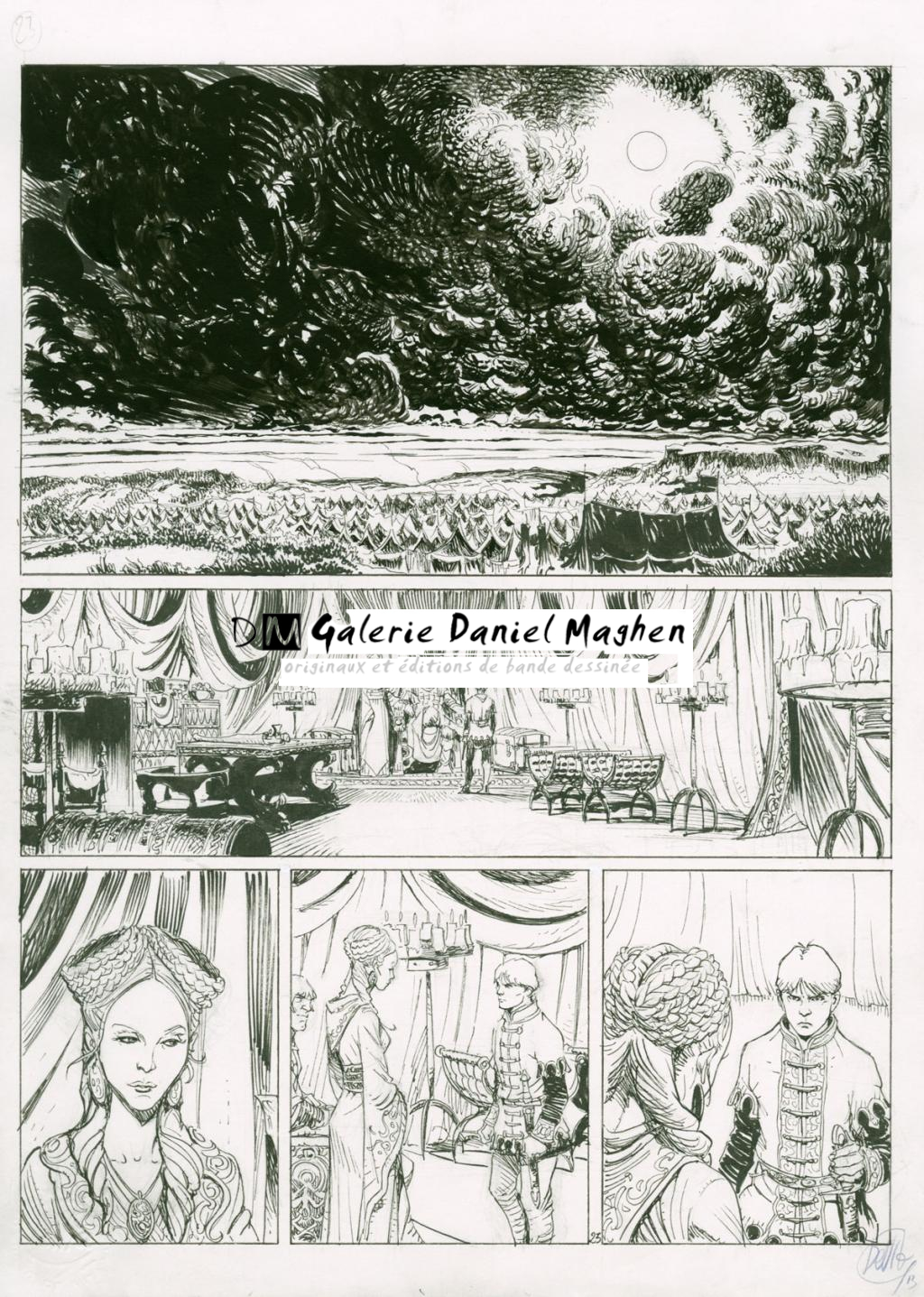 planche originale - Giulio De Vita - Encre de Chine sur papier - 2792