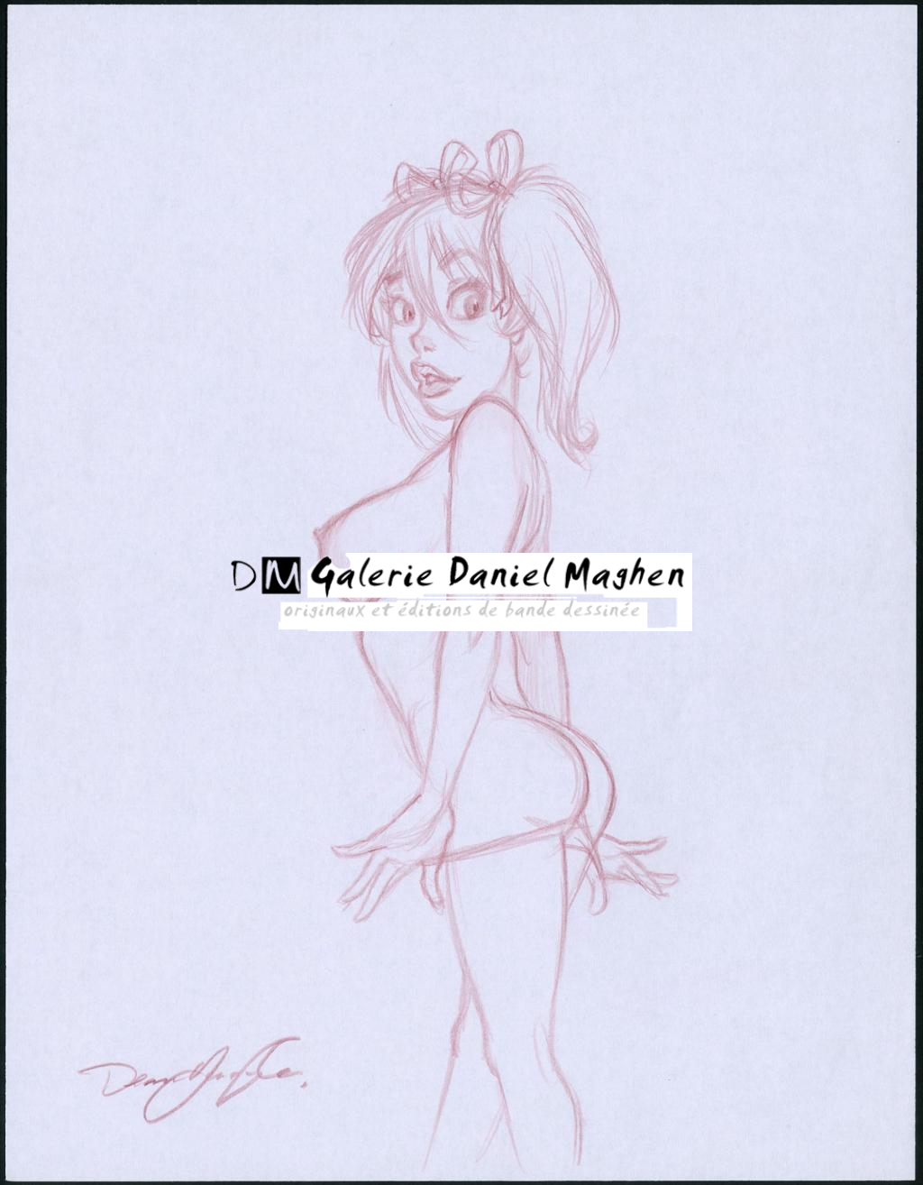 Mandy - Dean Yeagle - Crayon de couleur sur papier - 5486