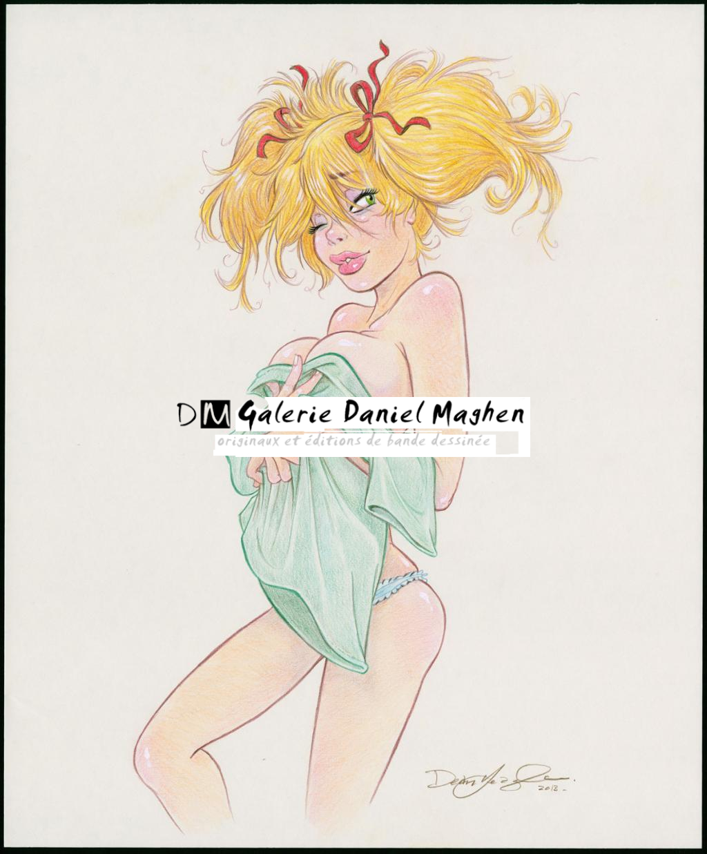 Mandy - Dean Yeagle - Crayon de couleur sur papier - 3540