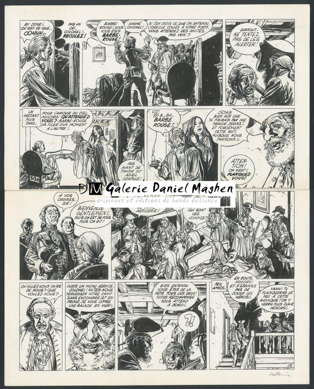 Planche originale - Patrice Pellerin - Encre de Chine sur papier - 4289