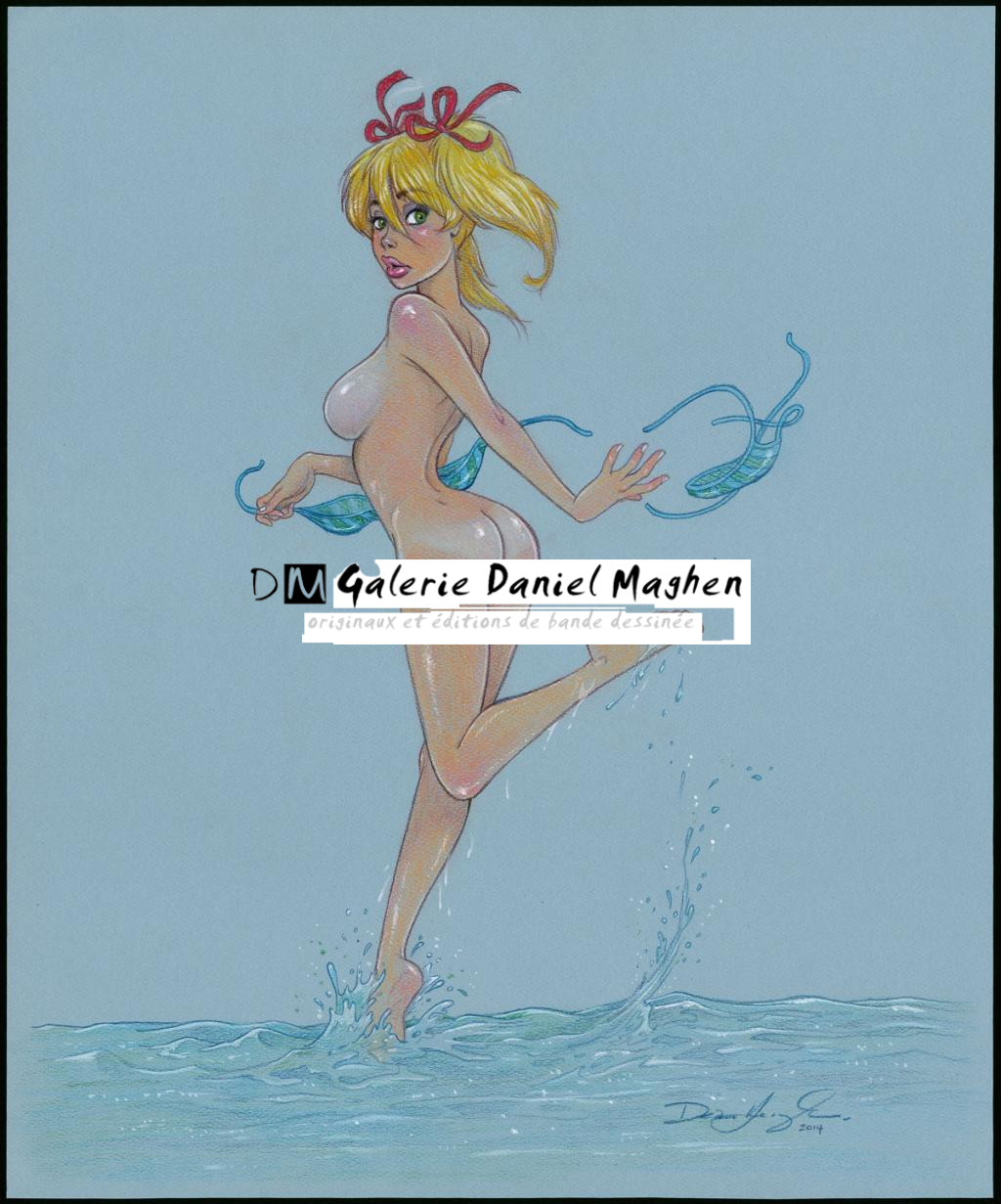 Mandy - Dean Yeagle - Crayon de couleur sur papier - 4124