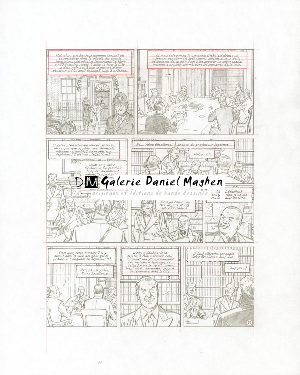 planche crayonnée - Antoine Aubin - Crayon noir et crayon de couleur - 2872