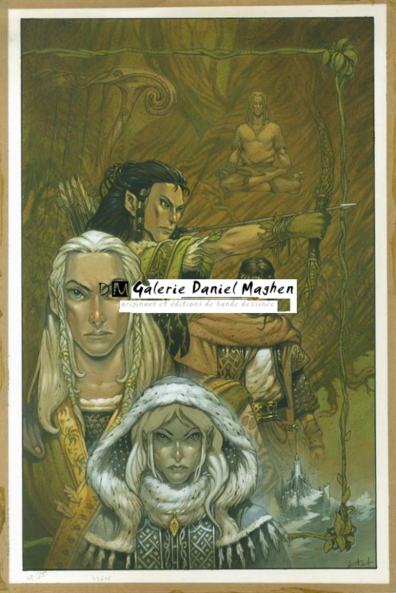 portraits elfes - Vincent Dutrait - Acrylique - 2956