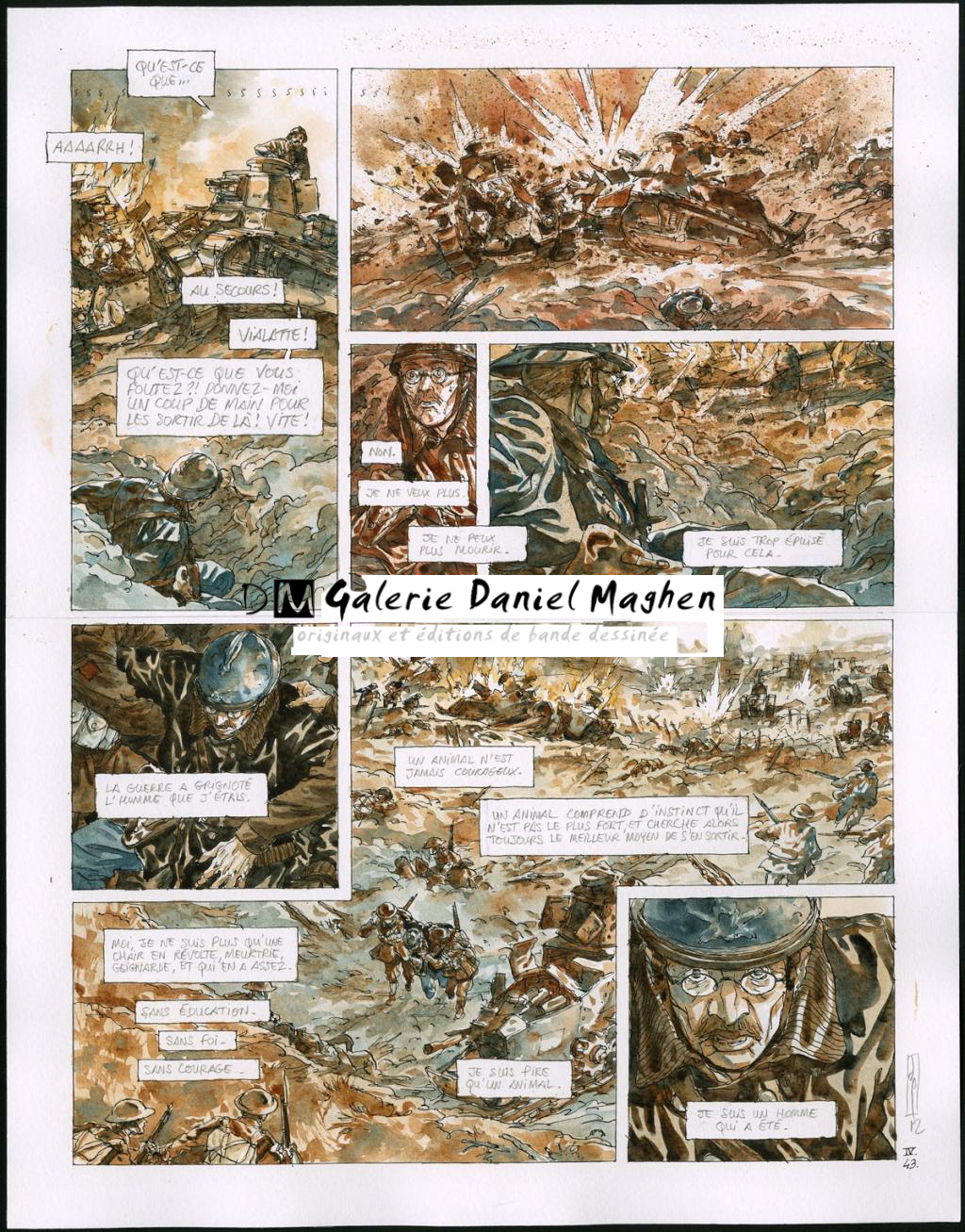Planche originale - Maël - Encre de couleur et encre de Chine sur papier - 5414