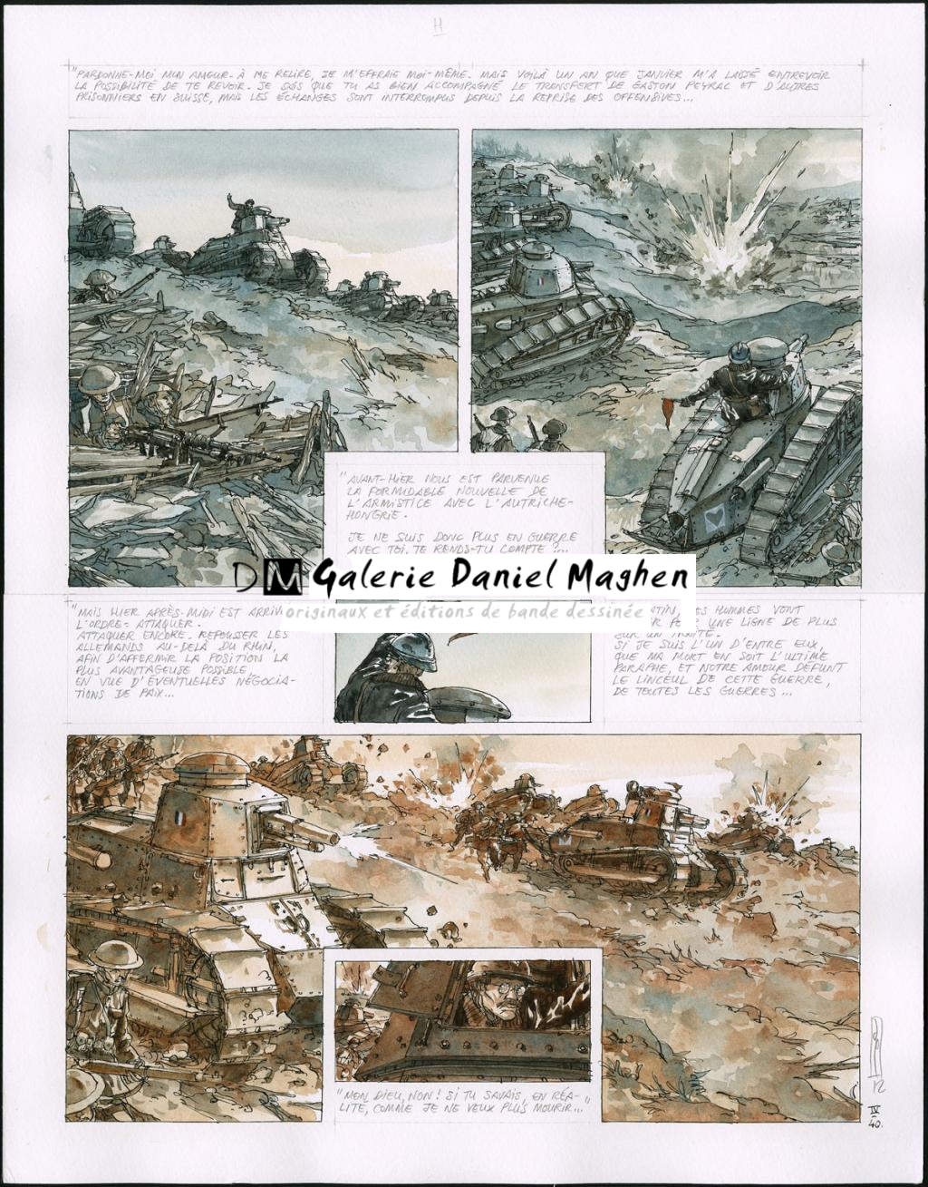 Planche originale - Maël - Encre de couleur et encre de Chine sur papier - 6101