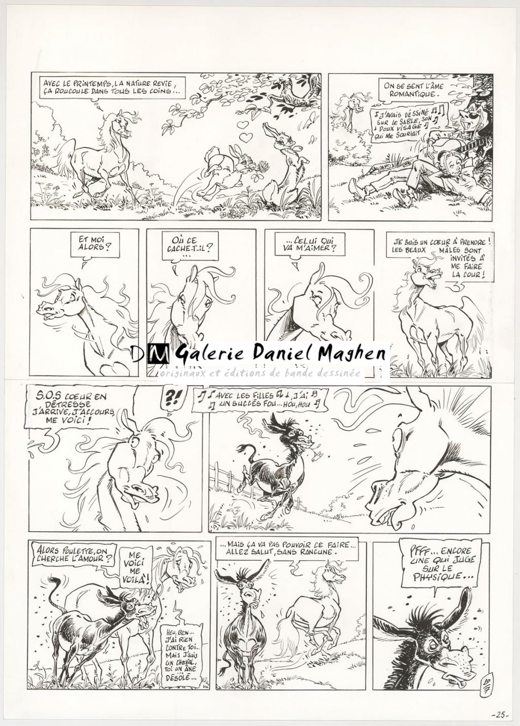 Planche originale - Benoit Du Peloux - Encre de Chine sur papier - 3031