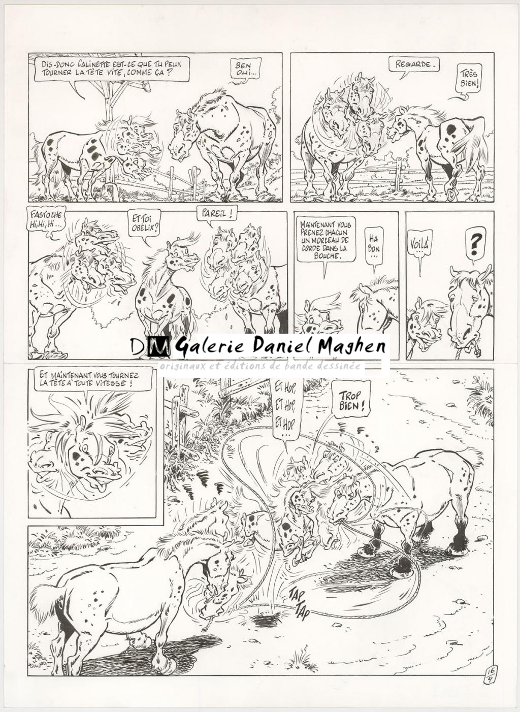 Planche originale - Benoit Du Peloux - Encre de Chine sur papier - 3036