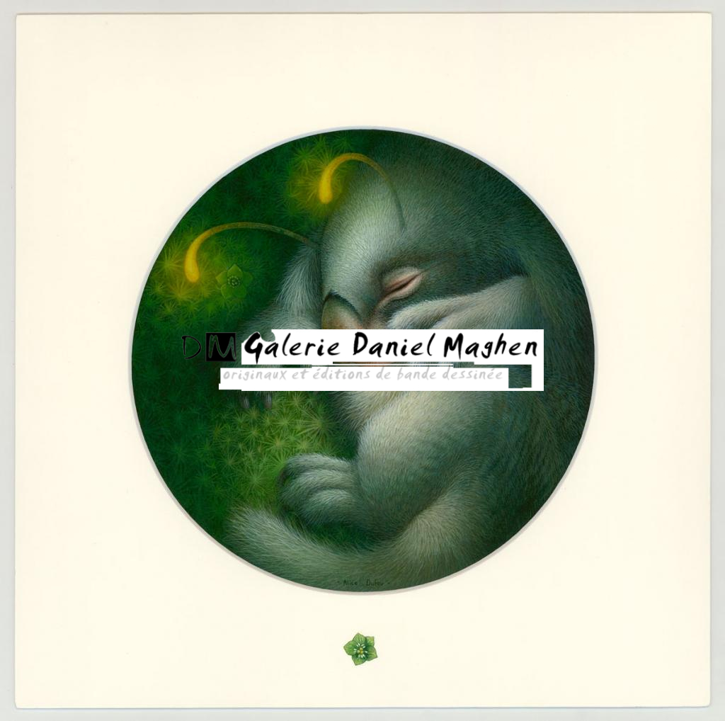 Illustration originale - Koala - Alice Dufeu - Acrylique sur papier - 3232