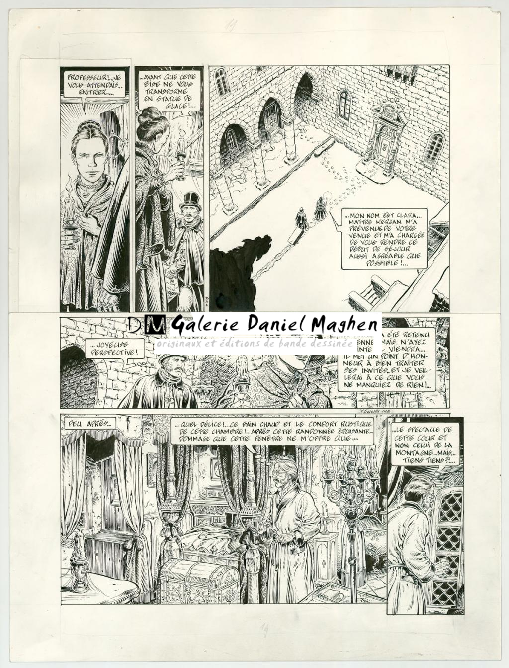 planche originale - Yves Swolfs - Encre de Chine sur papier - 3816