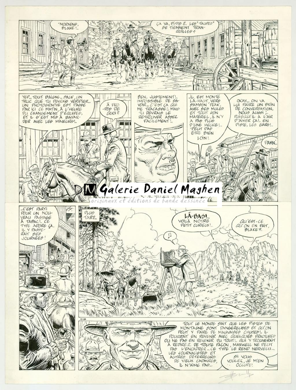 planche originale - Yves Swolfs - Encre de Chine sur papier - 3197