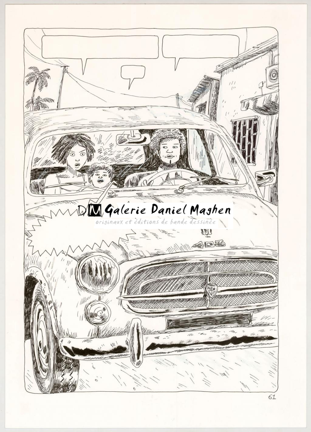 Planche originale - Clément Oubrerie - Encre de Chine sur papier - 4437