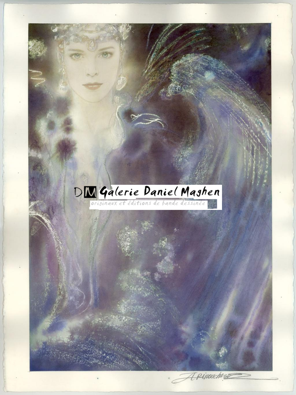 Illustration originale - Andréï Arinouchkine - Aquarelle sur papier - 4100