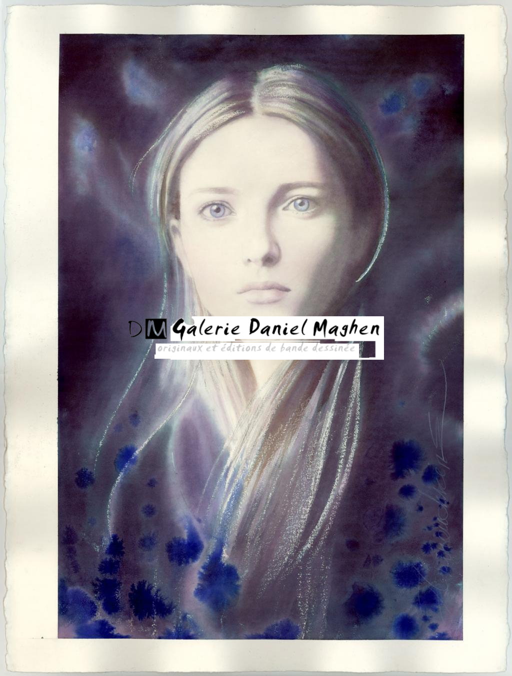 Illustration originale - Andréï Arinouchkine - Aquarelle sur papier - 4157