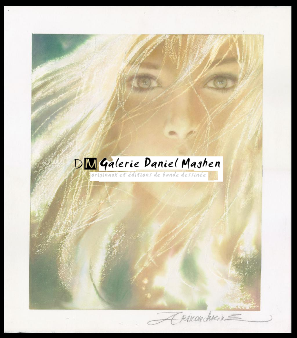 Illustration originale - Andréï Arinouchkine - Aquarelle sur papier - 4102