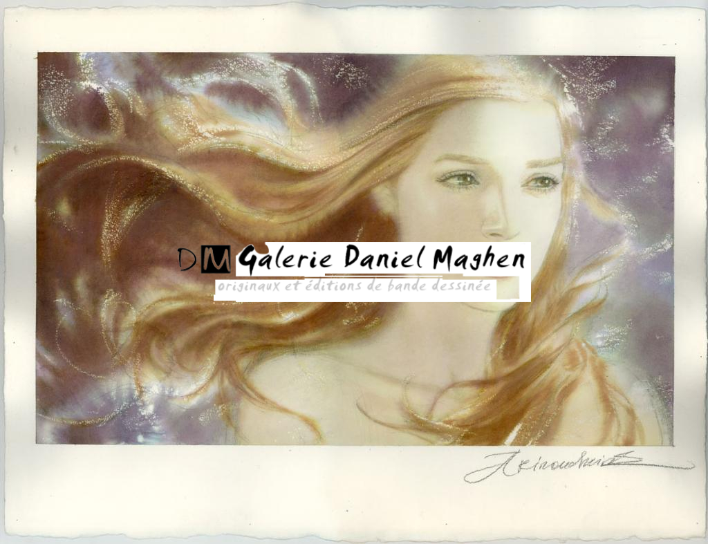 Illustration originale - Andréï Arinouchkine - Aquarelle sur papier - 4161