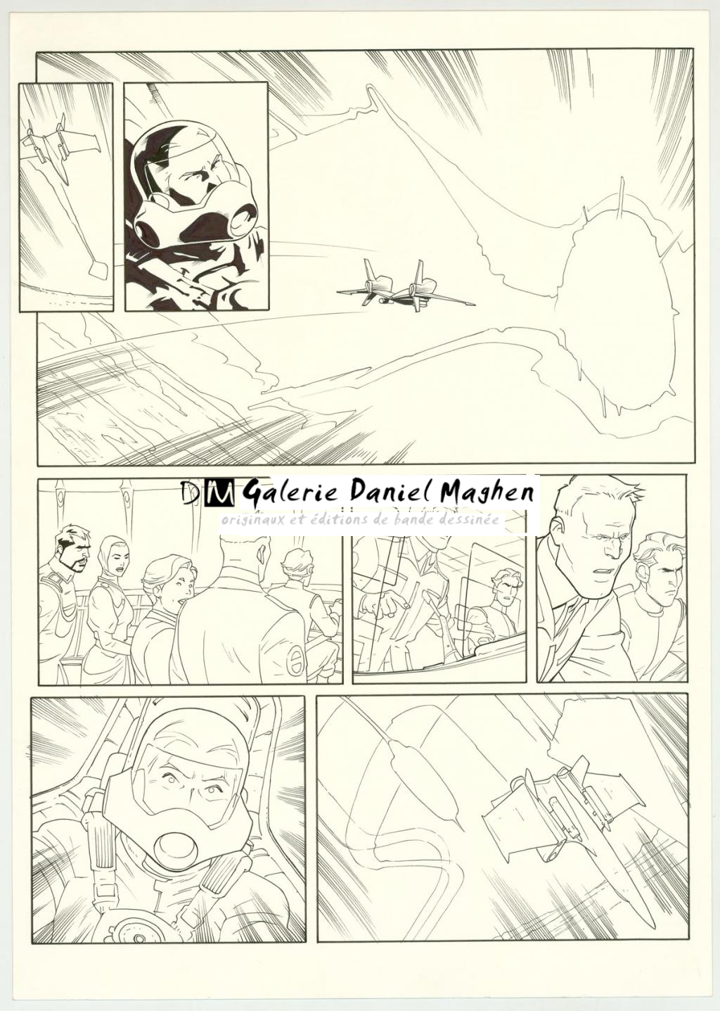 Planche originale - Marcial Toledano - Encre de Chine sur papier - 3264