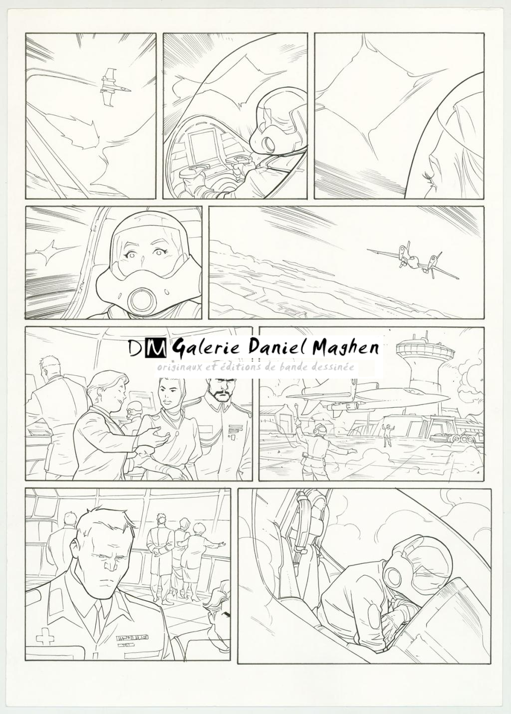 Planche originale - Marcial Toledano - Encre de Chine sur papier - 3265