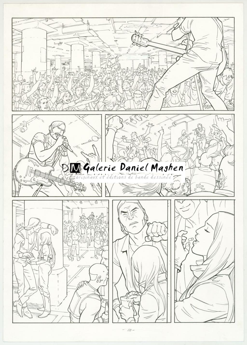 Planche originale - Marcial Toledano - Encre de Chine sur papier - 3269