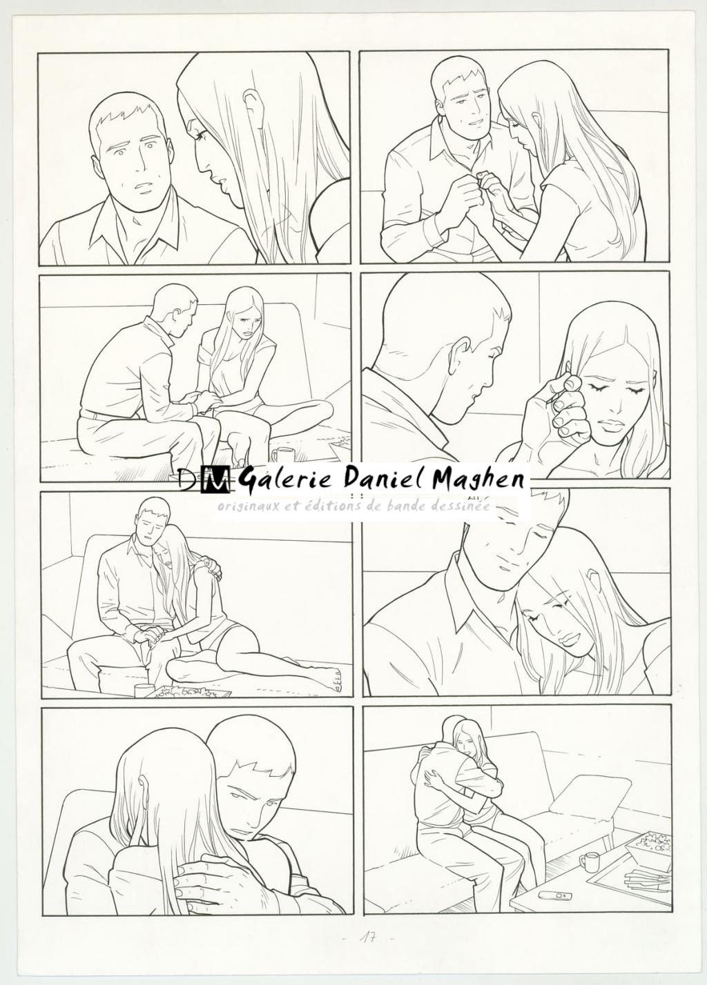 Planche originale - Marcial Toledano - Encre de Chine sur papier - 3276