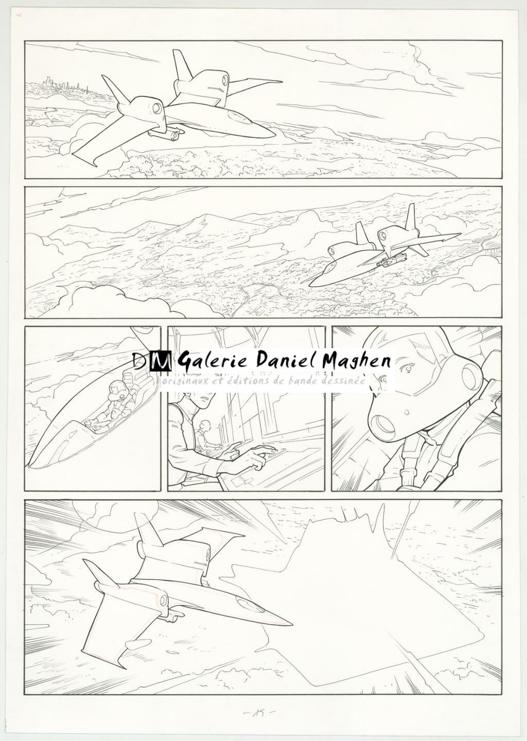 Planche originale - Marcial Toledano - Encre de Chine sur papier - 3278