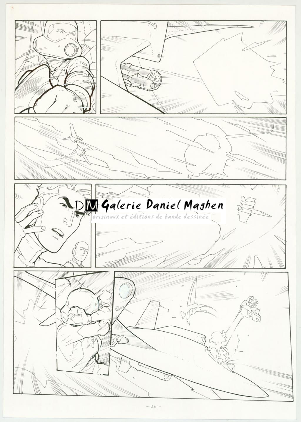 Planche originale - Marcial Toledano - Encre de Chine sur papier - 3279