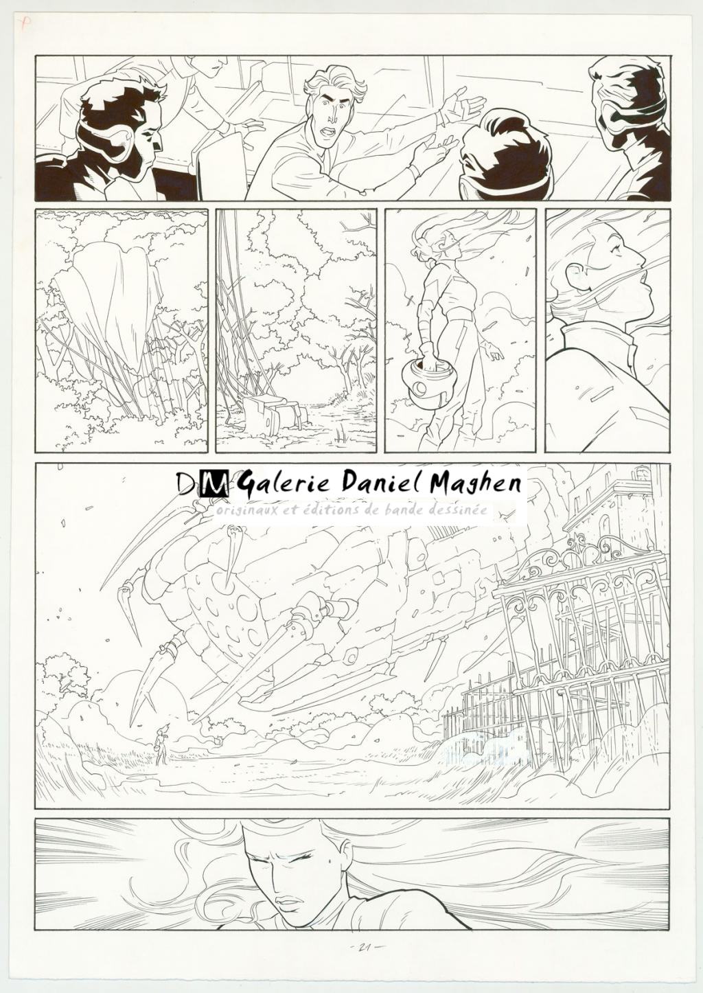 Planche originale - Marcial Toledano - Encre de Chine sur papier - 3280