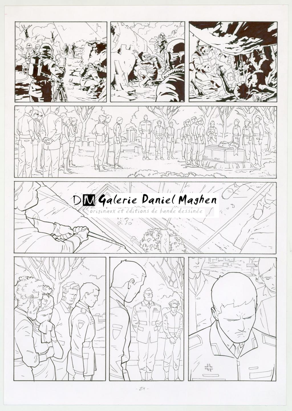 Planche originale - Marcial Toledano - Encre de Chine sur papier - 3282