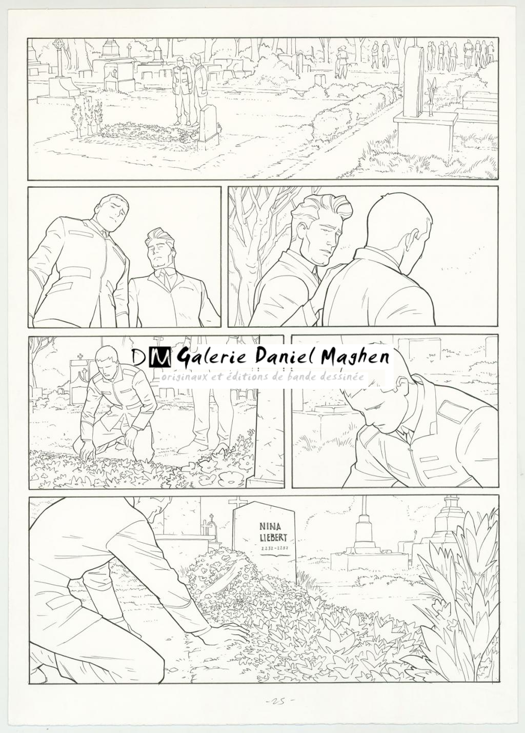 Planche originale - Marcial Toledano - Encre de Chine sur papier - 3283