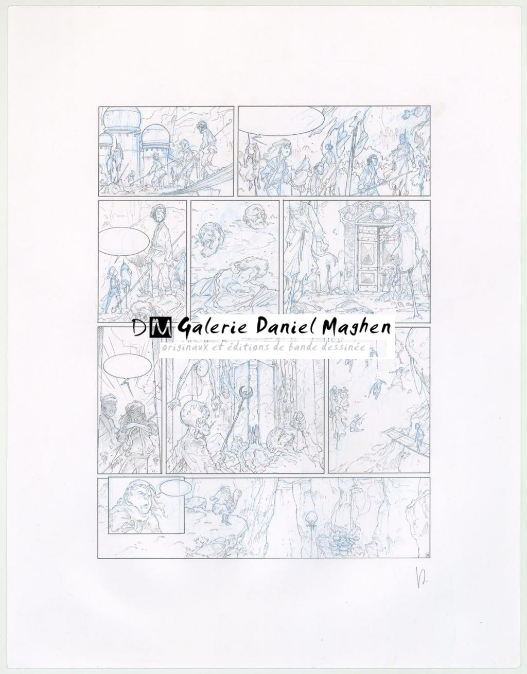 Planche originale - Virginie Augustin - Crayon sur papier - 3254