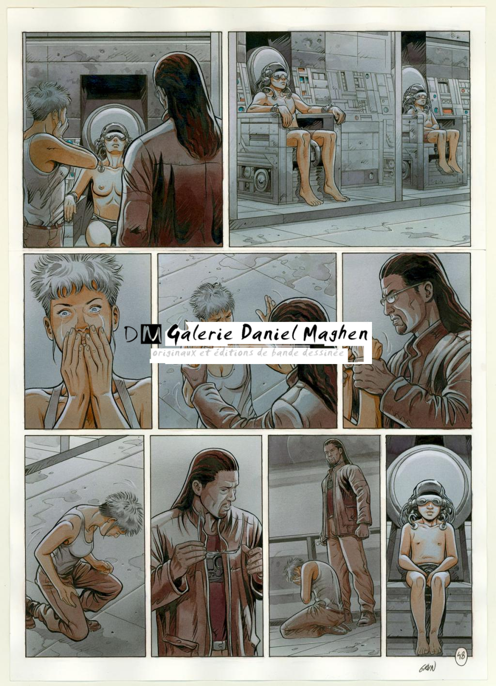 Planche originale n°48 - Grun - Technique mixte - 3315