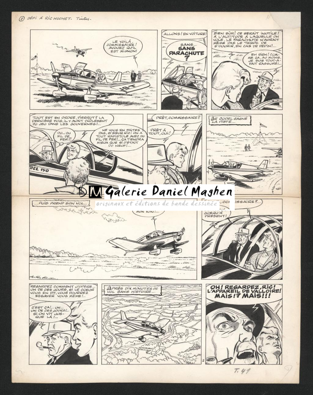 Planche originale n°2 - Tibet - Encre de Chine sur papier - 5709