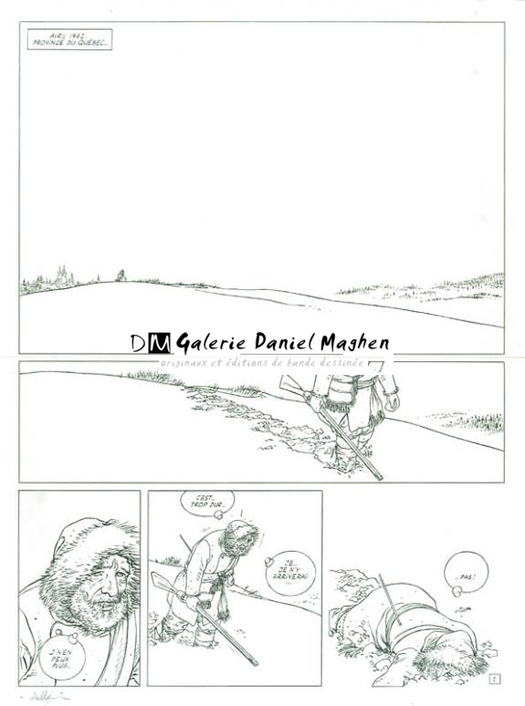 p01 + bleu - Patrice Pellerin - Encre de Chine sur papier - 3359