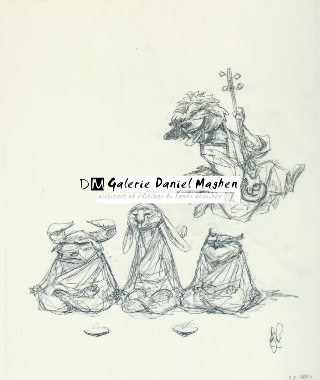 Illustration originale - Peter de Sève - 3363