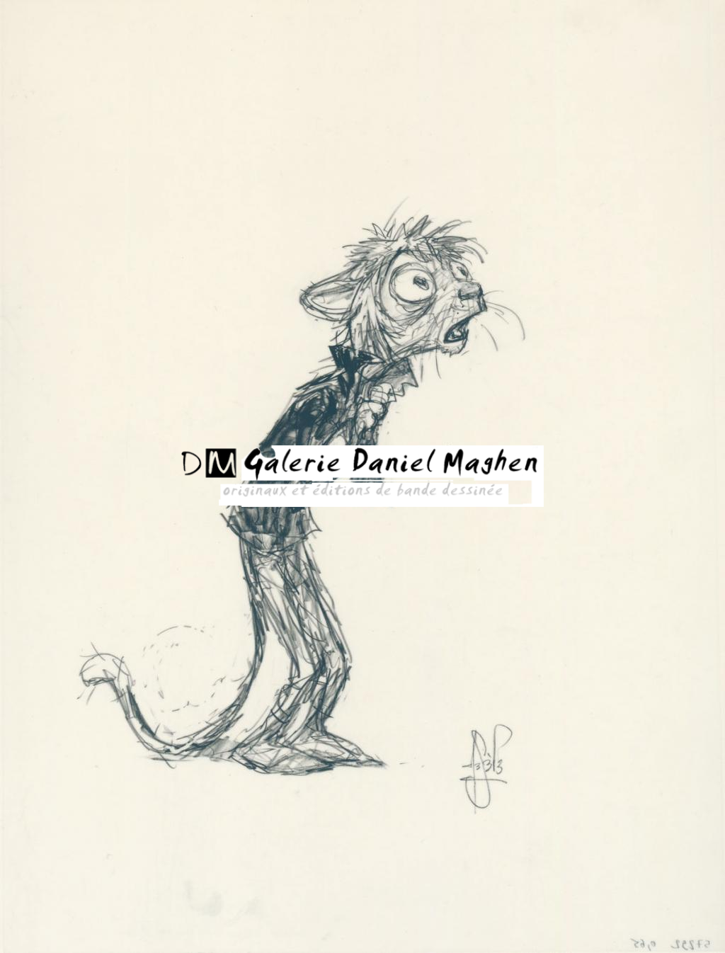 Illustration originale - Peter de Sève - 3361